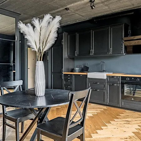 Lägenhet Center Panoramic Penthouse With Rooftop Terrace - Self Check-in Vilnius