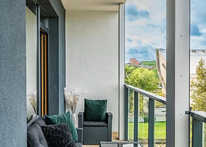 Center Panoramic Penthouse With Rooftop Terrace - Self Check-in Apartament Wilno