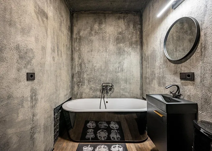 Center Panoramic Penthouse With Rooftop Terrace - Self Check-in ヴィリニュス