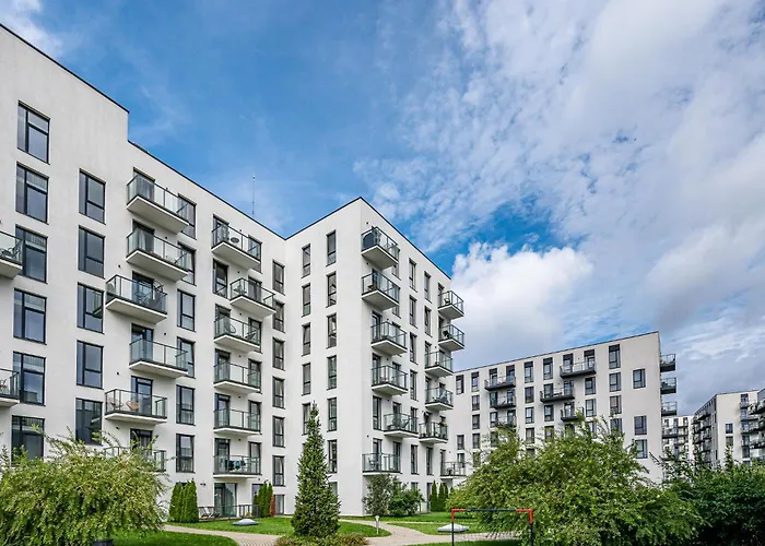 Apartament Center Panoramic Penthouse With Rooftop Terrace - Self Check-in Wilno